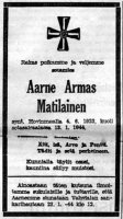 Matilainen Aarne