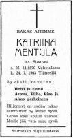 Mentula Katriina