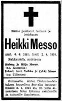 Messo Heikki