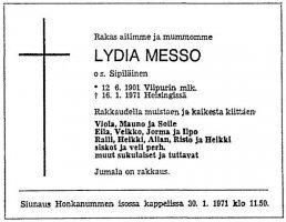 Messo Lydia