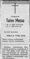Messo Toivo