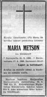 Metso Maria