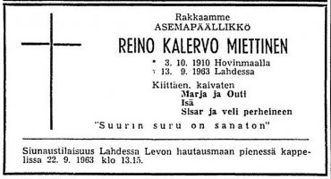Miettinen Reino