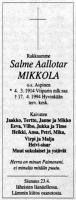 Mikkola Salme