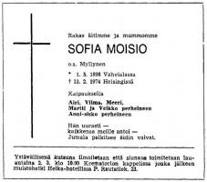 Moisio Sofia