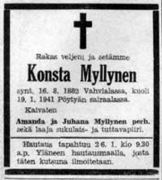 Myllynen Konsta