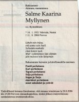 Myllynen Salme