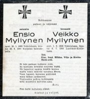 Myllynen Ensio ja Veikko