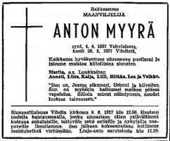 Myyrä Anton