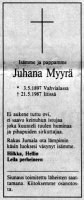 Myyrä Juhana