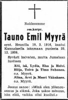 Myyrä Tauno