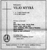 Myyrä Viljo