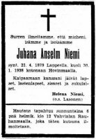 Niemi Juhana 