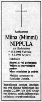 Nippula Miina