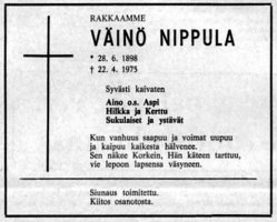 Nippula Väinö