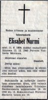 Nurmi Elisabet