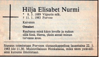 Nurmi Hilja