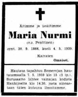 Nurmi Maria