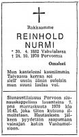 Nurmi Reinhold