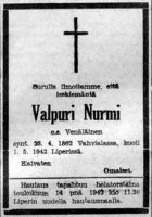 Nurmi Valpuri