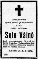 Nyberg Sulo Väinö