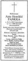 Pankka Aate