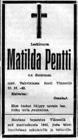 Pentti Matilda