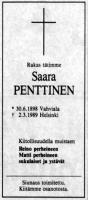 Penttinen Saara