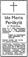 Peräkylä Ida