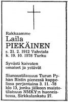 Piekäinen Laila