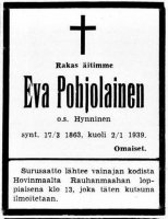 Pohjolainen Eva