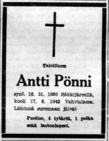 Pönni Antti