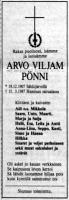 Pönni Arvo