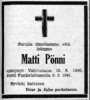 Pönni Matti