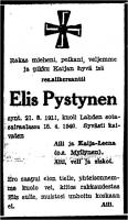 Pystynen Eelis
