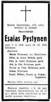 Pystynen Esaias