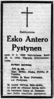 Pystynen Esko