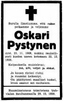 Pystynen Oskari