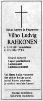 Rahkonen Vilho