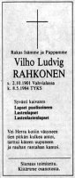 Rahkonen Vilho