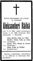 Räihä Aleksanteri