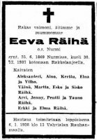 Räihä Eeva