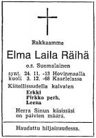 Räihä Elma