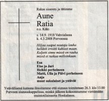 Ratia Aune