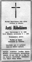 Riiheläinen Antti