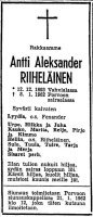 Riiheläinen Antti