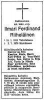 Riiheläinen Ilmari