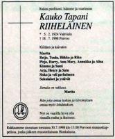 Riiheläinen Kauko