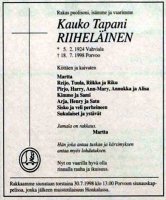 Riiheläinen Kauko