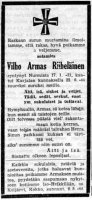 Riiheläinen  Vilho